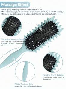 2035-brushes Bàn chải uốn tóc lông heo Flash 2025, thích hợp cho tóc xoăn, tạo kiểu tóc xoăn độc đáo cho phụ nữ, lược, lược chải ngược, bàn chải tạo kiểu, bàn chải uốn, bàn chải viền tóc, bàn chải tóc, tạo kiểu tóc, bộ bàn chải, tạo kiểu tóc, bàn chải uốn, bàn chải gỡ rối, bàn chải dành cho nữ, tóc, du lịch, sản phẩm làm tóc, dụng cụ làm tóc, vật tư làm tóc, nhà tạo mẫu tóc, phụ kiện làm tóc, salon làm tóc, thiết bị làm tóc - Nhiều màu - Xem 5