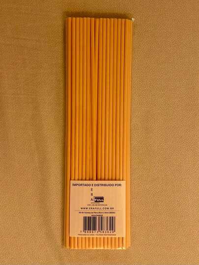KIT 50 Varetas Difusor 3mm x 25cm POLIESTER - cor Bege