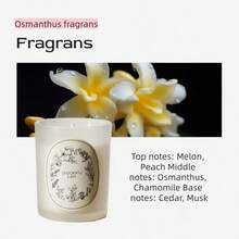 3支/盒，1个创意沙杯蜡烛盒，天然大豆蜡香氛蜡烛，多种香型可选。纯天然植物香氛，花果香调，适合作为送给女朋友、母亲节、情人节的礼物。