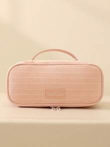 1/2 unidades Nova Necessaire Simples e Moderna em Veludo Cotelê, Essencial para Volta às Aulas, Estojo de Maquiagem Portátil, Estojo Multifuncional para Lápis, Porta-Pincéis de Maquiagem, Ideal para Dormitórios e Viagens, Material Escolar, Bolsa de Maquiagem, Necessaire de Viagem, Essencial para Viagem, Grande Capacidade, Bolsa de Maquiagem Grande, Presentes de Natal, Bolsa, Viagem, Presentes para Mulheres, Essencial de Viagem Feminino, Bolsa, Bolsa de Mão/Pequena, Organizador de Maquiagem, Bolsa, Porta-Pincéis, Mini Bolsa, Bolsa de Grande Capacidade