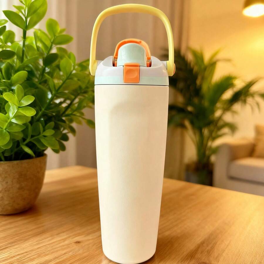 New Original OWALAS 30oz Halloween & Christmas Limited Edition Water Bottle - Sports Water Bottle With Leak-Proof Design & Pop-Up Lid, Multiple Colors Available | Top Gift Choice For Fitness, Running, School, Halloween, Thanksgiving, Christmas & More, Also A Fashionable Water Bottle For Women - 30OZ-trắng - Xem 1