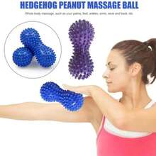Peanut Massage Ball, Yoga Ball For Muscle Relaxation, Fitness Hedgehog Ball, Simple Fascia Ball For Rehabilitation Training