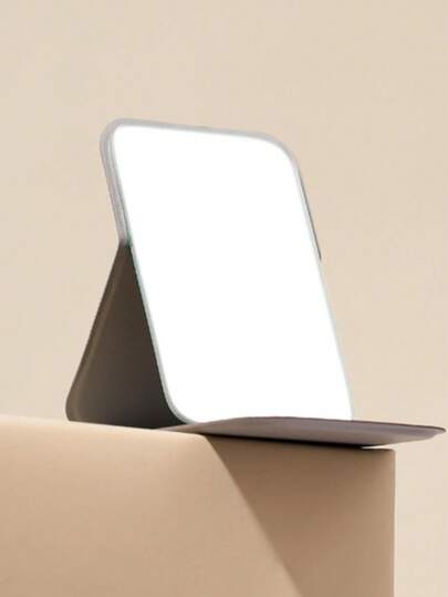 MINI Folding Makeup Mirror, Portable Compact held Cosmetic Spiegel Women, Small Desktop Vanity Purse, Travel, Home Quick Touch Ups, Office Desk, Vacation, Ideal Adults, Girlfriends, Wives Perfect Holiday Giving, Birthday s, Anniversary Presents view 3