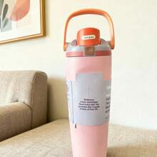 New Original OWALAS 30oz Halloween & Christmas Limited Edition Water Bottle - Sports Water Bottle With Leak-Proof Design & Pop-Up Lid, Multiple Colors Available | Top Gift Choice For Fitness, Running, School, Halloween, Thanksgiving, Christmas & More, Also A Fashionable Water Bottle For Women - 30OZ-trắng - Xem 3