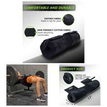 Barbell Pad Built - In Anti - Slide Design Hip Thrusts, Squats And Lunges, Neck Shoulder Protective Pad - Fits Standard And Bars - Blue Camo - View 1