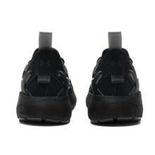 Under Armour UA HOVR Mega 2 MVMNT Unisex Sportlich Lässig Schuhe, leichtes atmungsaktives Mesh Obermaterial, bequeme Passform, geeignet für Sport und Reisen, empfehlen 0,5-1 Größe größer zu bestellen, Schwarz 3026629-001