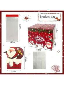 1 pieza Caja de dinero navideña para regalo en efectivo, caja de regalo sorpresa de Feliz Navidad para padres, amantes y amigos