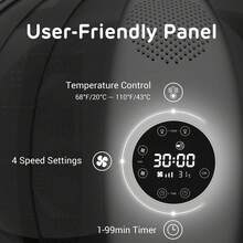 TUNKE. Foldable Bactericidal Pet Dryer - View 3