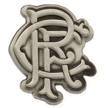 Rangers FC Scroll  Badge (Antique Silver) - 100% Mixed - (TA9933) - 古董銀 - 查看 1