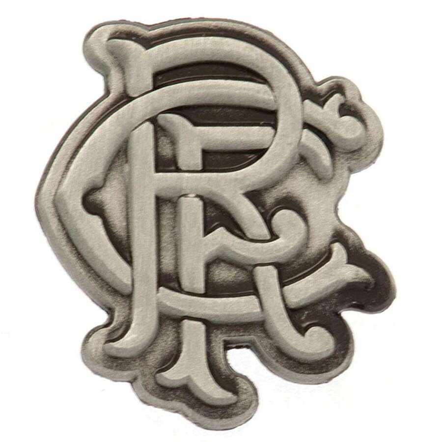 Rangers FC Scroll Badge (Antique Silver) - 100% Mixed - (TA9933) - 古董銀 - 查看 1