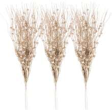 12pcs Sparkling Glitter Christmas Berry Picks - Perfect For DIY Wreaths, Tree Decorations & Holiday Crafts