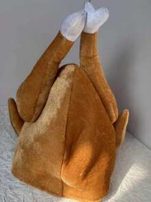 1 Stück - Thanksgiving europäischer und amerikanischer Karneval Hühnerbein Hut Truthahn Hut Erwachsenen Hut, Stirnband, Weihnachtsparty Verkleidung Geschenk