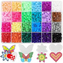11/800/2000/4000/2400pcs Random Mixed Color Bucket Fuse Beads Set, Fuse Bead Craft Pearls Art And DIY Kit, Suitable For Christmas & Birthday Gifts - Bean Style 3 - View 11
