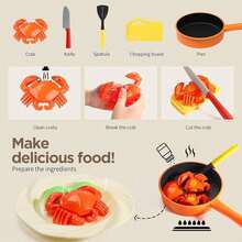 Pink Kitchen Toy Set With Pots, Pans, Utensils, Kitchen Accessories, Christmas Gift, Birthday Gift, Pretend Play Toy