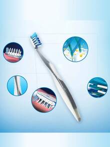 Crest 7-Effect Manual Toothbrush For Adults ProHealth Toothbrush Oral Care Soft Brush Head 2 Packs - Multicolor - View 5