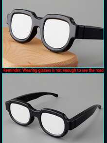 1pc Glow-In-The-Dark Glasses, Reflective Glasses, LED Sci-Fi Glow Glasses, Futuristic - Multicolor - View 8