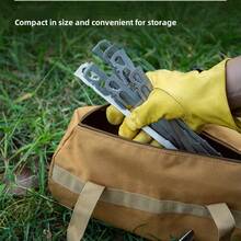 2/8支装加厚帐篷地钉，多功能户外地钉，适用于露营帐篷、天篷、防水织物地面固定，适用于大风天气，易于使用和操作。 - 彩色 - 查看 6