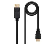 Nanocable DISPLAYPORT To HDMI Converter Cable, DP/M - HDMI/M, Black, 10 M - Black - View 2