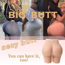 1 PC High Quality  Thick 100% Soft Silicon Butt Padded Women's Underwear Body Shaper Butt Lifter Silicon Buttocks Pants Hips Pad - 彩色 - 查看 10