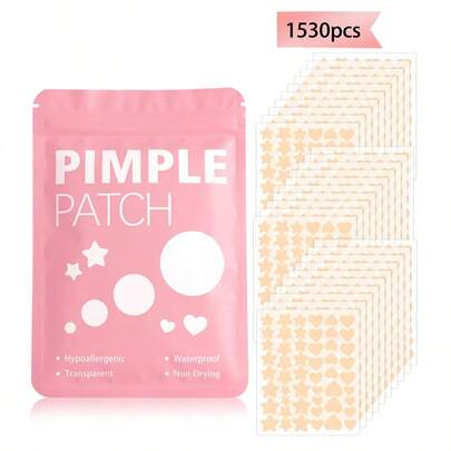 1530ชิ้น สีชมพู, สีดำ, สีขาว, สีฟ้า, สีม่วง, สีเขียว, สติกเกอร์ติดหน้าลายดาว E-Star, สิ่งที่ต้องมีสำหรับการถ่ายภาพ, เพ้นท์หน้า, เหมาะสำหรับปาร์ตี้, งา