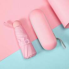 [Quick Local Shipping In The United States]Umbrella Sunny Day Sun Protection Small And Light Umbrella Easy To Carry Folding Umbrella Sun Protection Sun Umbrella Female Sunny Rain Small And Portable 50% Off Mini Black Capsule Compact Travel Umbrella Lightweight Portable Storm-Resistant Design, Mini Capsule Umbrella For Outdoor & Travel, UV Protected Foldable Fashion Umbrella With Heat-Resistant Handle, Waterproof Windproof Travel-Friendly Compact Handbag Umbrella,Travel Essentials | Travel | Camping Accessories Suitable For Shopping, Travel With,Purses And Bags Women Black Purse Bags For Women Beach Bag Halloween Tote Bags For Women Travel Essentials Clear Bag Bolsos Para Mujer Clear Purse Handbags For Women School Bag Crossbody Bags For Women New Fall Fashion Women Totes Bags For Women Carteras Para Mujer Purses For Women Brown Purse Backpack Work Bag Lunch Bag For Women Back To School - 彩色 - 查看 14