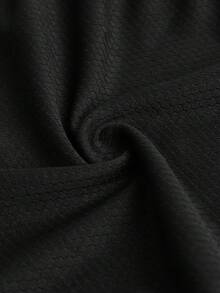 Women's Hooded T-Shirt, Breathable & Comfortable, Suitable For Gym, Running, Yoga, Training, Travel And Daily Wear, Multi-Scenario Sporty Style To Showcase Healthy Vitality And Confidence - Black - View 11