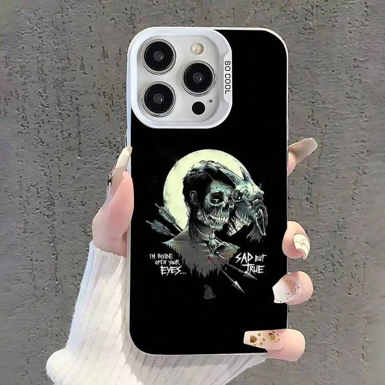 Funda de Teléfono M- BAND para 17,16,15,14,13,12,11,Pro,Max,Plus,E Cubierta Mate Blanca Caramelo a Prueba de Golpes - z8 - Añade 13