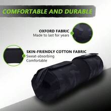 Barbell Pad Built - In Anti - Slide Design Hip Thrusts, Squats And Lunges, Neck Shoulder Protective Pad - Fits Standard And Bars - Blue Camo - View 4