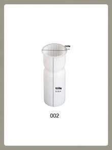 1 件几何圆柱条纹蜡烛硅胶模具、DIY 珠宝装饰蜡烛硅胶模具、家居装饰/礼品石膏模具、手工铸造模具、艺术装饰环氧树脂模具 - 白色 - 查看 12