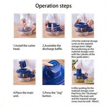 Descascador automático de frutas de 1 unidade, máquina de descascar especializada para lojas de chá de bolhas e frutas, descascador de vegetais e frutas adequado para descascar uvas verdes, tomates, nêsperas, tâmaras, alho, azeitonas, uvas vermelhas, uvas e outras frutas e vegetais.