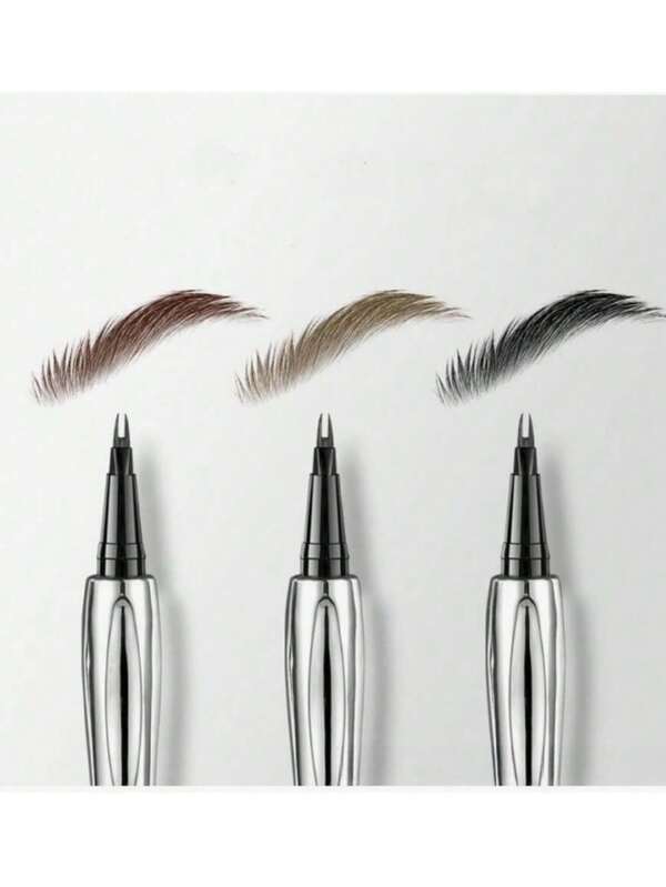 RUW 1 lápis de sobrancelha recomendado, à prova d'água e de suor, sem manchas, define os pelos da sobrancelha com precisão, adequado para iniciantes sem habilidades