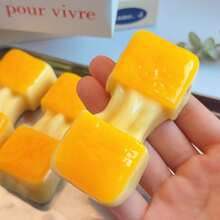 1pc TABA Cute Squeezee Toy, Sweet Dessert Design, Soft Jelly Cream Mochi Texture, Fun & Entertaining Gift, Suitable For Office, Stress Relief Toy, Perfect Decoration, Christmas Eve/Christmas Gift