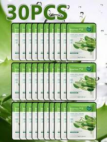 1/5/10/20/30片装芦荟面膜，蕴含芦荟提取物和透明质酸钠，具有保湿、滋养和紧致功效。温和不刺激，可提亮肤色、美白、改善干燥粗糙肌肤、淡化细纹、修复日晒损伤，并舒缓提拉肌肤。适合所有肤质，是日常护理的理想之选。 - 彩色 - 查看 14