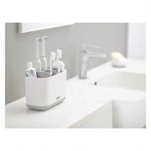 Joseph Joseph Easy-Store - Toothbrush Holder Caddy, Bathroom Storage Organizer, Large, Grey/White - Nhiều màu 113 - Xem 5