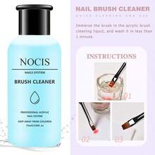 NOCIS 高品质亚克力美甲套装，包含透明粉色、裸粉色、不泛黄的液体、刷子、清洁剂和专业美甲工具，在家即可打造沙龙级美甲效果！ - 彩色 - 查看 4