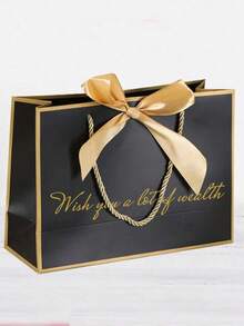 1 Túi Quà Tặng Thanh Lịch Có Nơ Ruy Băng In Chữ Tùy Chỉnh, Túi Quà Tặng Tiệc Lễ Hội, Túi Quà Tặng Đám Cưới, Có Nhiều Màu Sắc, Thích Hợp Cho Quà Tặng Sinh Nhật, Tân Gia, Ngày của Mẹ, Lễ Tốt Nghiệp, Đa Chức Năng, Trang Trí, Tái Sử Dụng, Tinh Tế, Chất Lượng Cao, Màu Sắc Rực Rỡ, Phong Cách Hiện Đại, Có Thể Tùy Chỉnh, Cá Nhân Hóa, Độc Đáo, Trang Trí Nhà Cửa Mới Mới, Túi Quà Tặng Tiệc - Nhiều màu - Xem 8