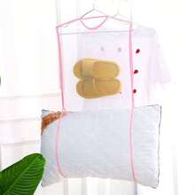 Household Pillow Drying Net Bag, Dedicated Drying Rack, Windproof Foldable Storage Drying Net Bag, Suitable For Daily Home Use - Multicolor - View 7