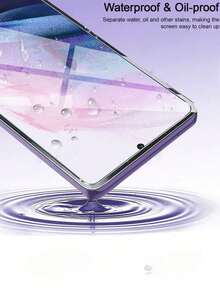 防震钢化玻璃膜三片装，高清全覆盖，防水、防油、防刮，易清洁，兼容手机壳，适用于华为P40/Y7p/P Smart Pro/P30/P20 Pro/Y7A/荣耀X7c/荣耀200/荣耀X8b/荣耀Magic4/荣耀X8/荣耀50/荣耀10X/荣耀9X/荣耀70等机型，生日礼物 - 無色 - 查看 2
