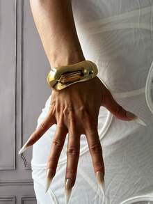 3 buc brățări vintage cu manșetă, brățări aurii, brățări late, brățară groasă cu farmec, set de brățări, brățară lată, stil punk gros, luxos și unic pentru ea, pentru decor zilnic, petrecere, banchet