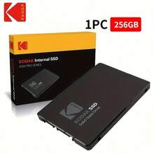 Kodak 柯达X120 Pro系列 512GB 2.5英寸 内置SSD 耐高温 台式机外置固态硬盘 电池不带电池 1T云存储容量 - 黑色 - 查看 15