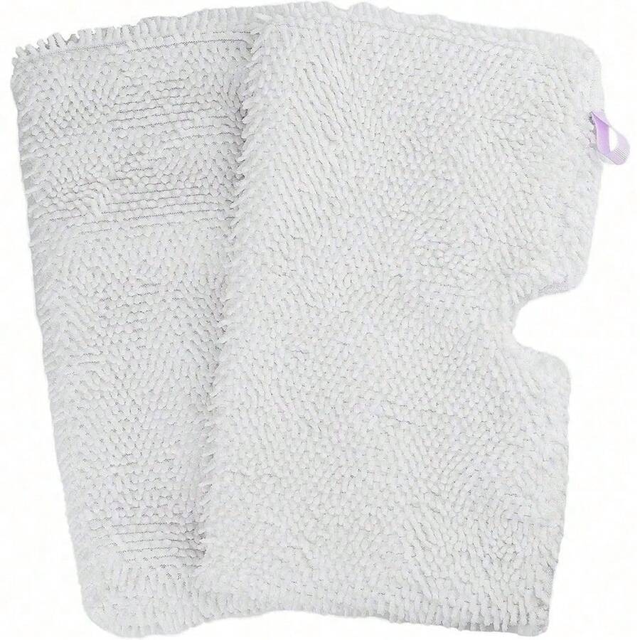 8-Pack Premium Steam Mop Replacement Pads, Ultra Thick Microfiber Pads For All Steam Mops, Deep Clean Hardwood, Tile & Laminate Floors, Super Absorbent Washable & Reusable, Non-Scratch Surface Protection, Durable Cleaning Pads, Multi-Purpose Floor Care, Easy To Clean, Long Lasting Performanc - 2 gói màu trắng - Xem 1