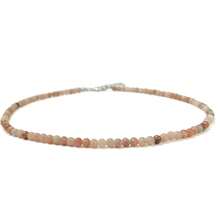 Collar de cuentas de piedras naturales de colores para la dopamina de las mujeres, joyería de de contraste vibrante, recomendación de regalo de cumpleaños