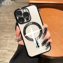 Teléfono con lente magnética y revestimiento electrochapado que incluye todo. Admite carga inalámbrica magnética y es compatible con phone 16 Pro Max, 16, 15 Pro, 14, 14 Plus/14 Pro Max, 13, 13 Pro, 12 Pro, 11/11 Pro y la serie Pro. Es un excelente teléfono para amigos, cumpleaños y festividades. - Plateado - Ver 5