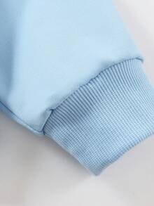 Tween Boy Pixel Style Cartoon Boy Image And Gold Coins Printing Hoodies Boy Fashion Long Sleeve Hooded Sweatshirts Autumn And Winter Student Tween Boy Clothing - Blue - View 7