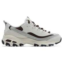 Skechers D'LITES Series Casual Shoes, Panda Shoes, Slip-Ins Technology, Men's And Women's Shoes, Daily Commuting & Sports Shoes, 150537 - Creamy White/brown - View 2