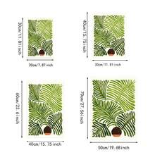 1PC Modern Realistic Art Style Leaf And Plant Oil Painting On Canvas, Wall Art Decoration For Rooms, Corridors, Study Rooms, Bedrooms, Wall Decorations, Autumn Decorations, Cartoon Retro Style Leaf Printed Poster Images(No Frame) - Multicolor - View 8