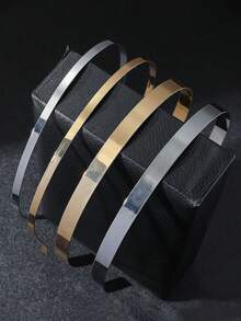 1 chiếc băng đô 7mm/5mm, trang sức thủ công DIY kiểu cổ điển, băng đô tối giản unisex cho hàng ngày và các bữa tiệc sang trọng, phụ kiện tóc, băng đô cài tóc, phụ kiện đội đầu. - Nhiều màu - Xem 2