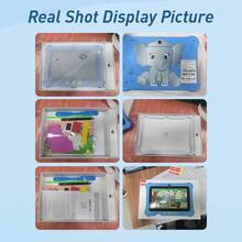 Redbeat B1 6GB (2+4)RAM 32GB ROM (TF Expansion 512GB) WiFi Tablet Supports SIM Card, Shockproof Case, Dual Camera, Parental Control, Kids App PreInstalled, Great Gift For ChildrenDual-Channel, Long Battery Life Kids Tablet 7 Inch Christmas Gifts For Children - 藍色 - 查看 2