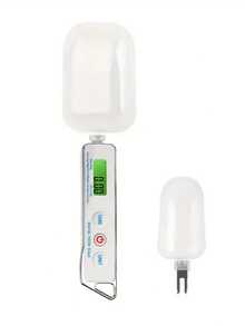 1pc Stainless Steel Kitchen Scale, High Precision 0.1g, Portable & Practical For Pet Food And Cooking, Detachable Spoon And Scale Body, Plastic Handle, Tableware Accessory, Battery Powered (Batteries Not Included) - Nhiều màu - Xem 12