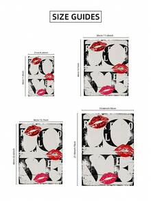 1 Stück rahmenloses modisches Liebeswandplakat, minimalistisches Typografie-Kuss-Poster, Y2K-ästhetische Raumdekoration, moderne Liebeszitatkunst, FunkyPosters, Schlafzimmerdekoration, Wanddrucke für Räume, Studentenwohnheim-Grundausstattung